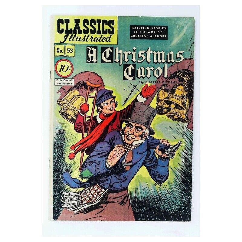 Classics Illustrated (1941 series) #53 HRN #53 in F minus. Gilberton comics [g|