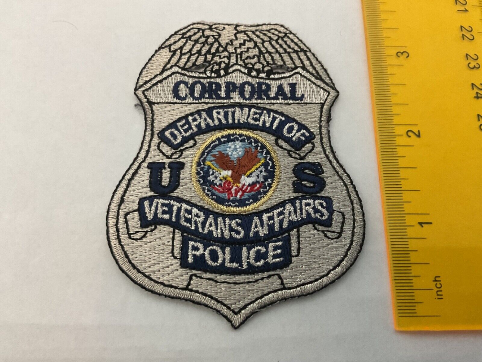 Police US Department Of Veterans Affairs Corporal collectible patch