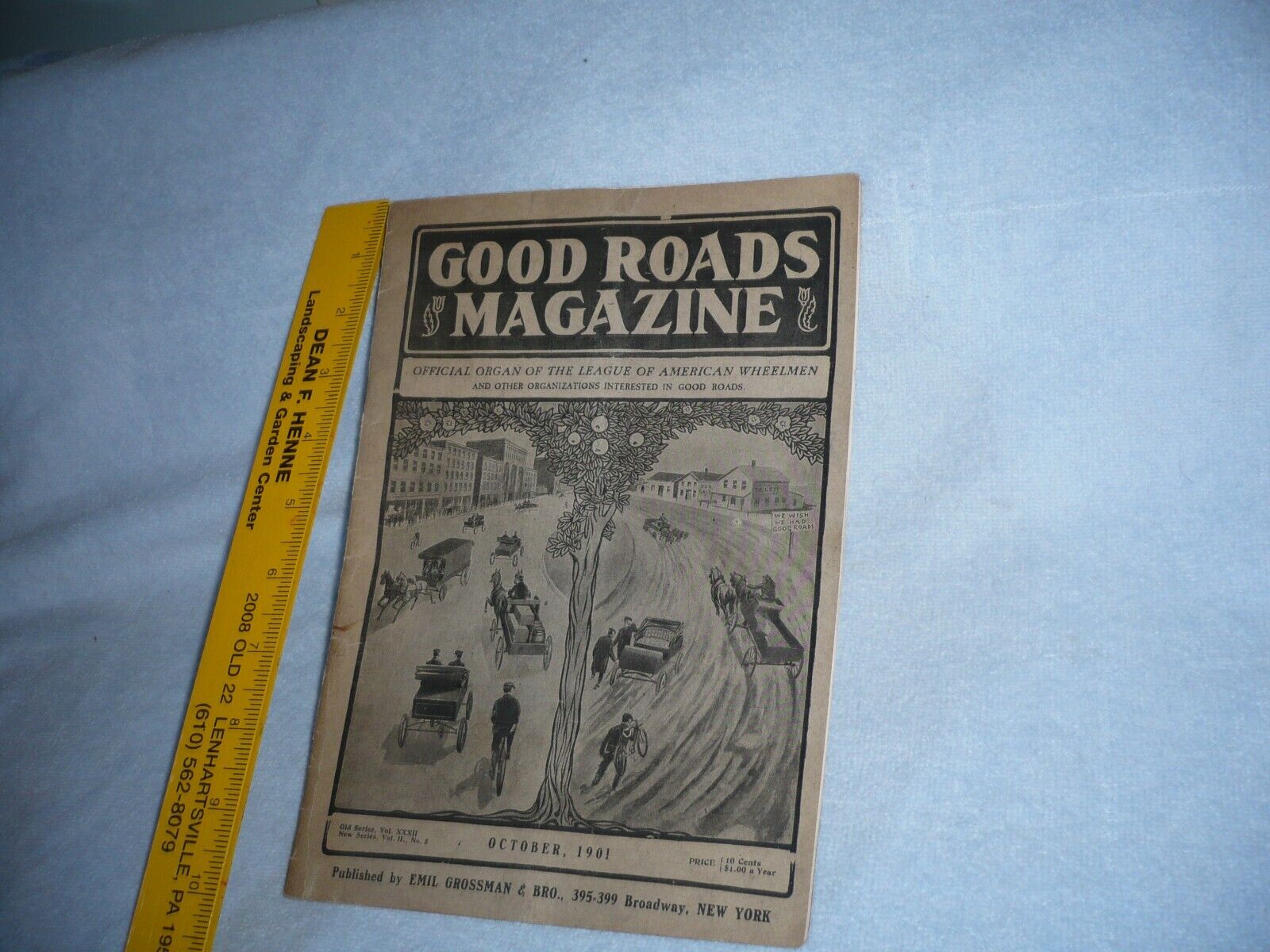 1901  Good Roads magazine american wheelmen waverly electric auto GREAT ADS  