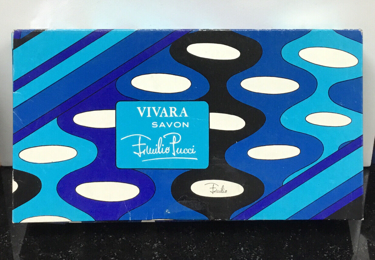 Vivara Savon  Emilio Pucci3 oz set 3 pcs  New In Box Vintage 