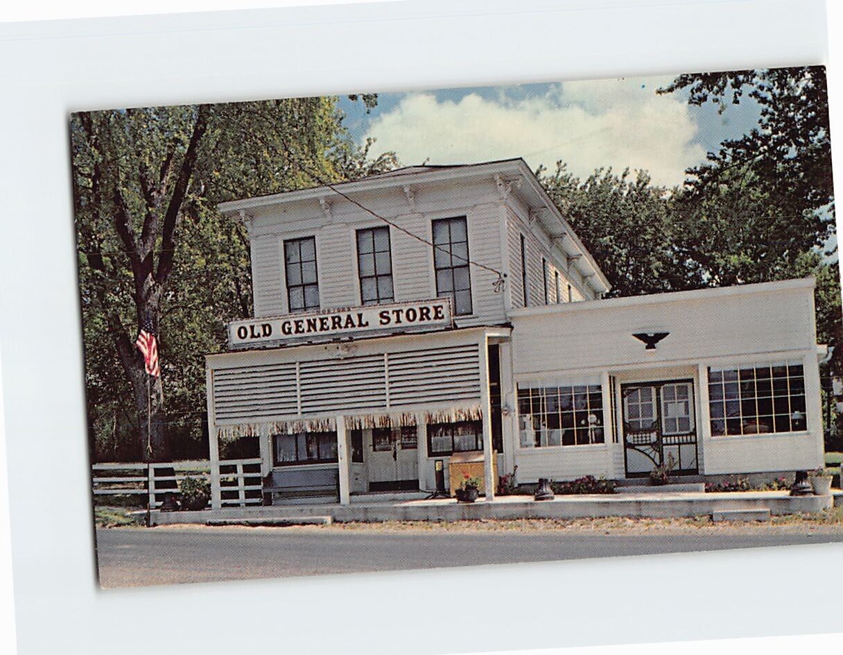 Postcard Norton\'s Old General Store Highway 36 Barry Illinois USA North America
