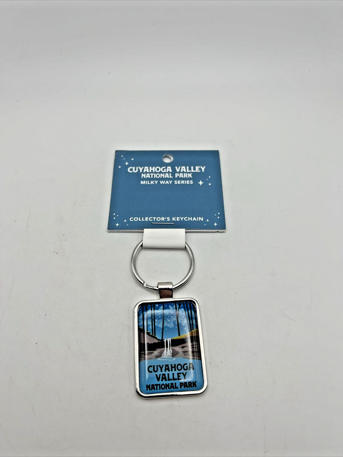 Cuyahoga Valley National Park Metal Milky Way Series Collectors Keychain