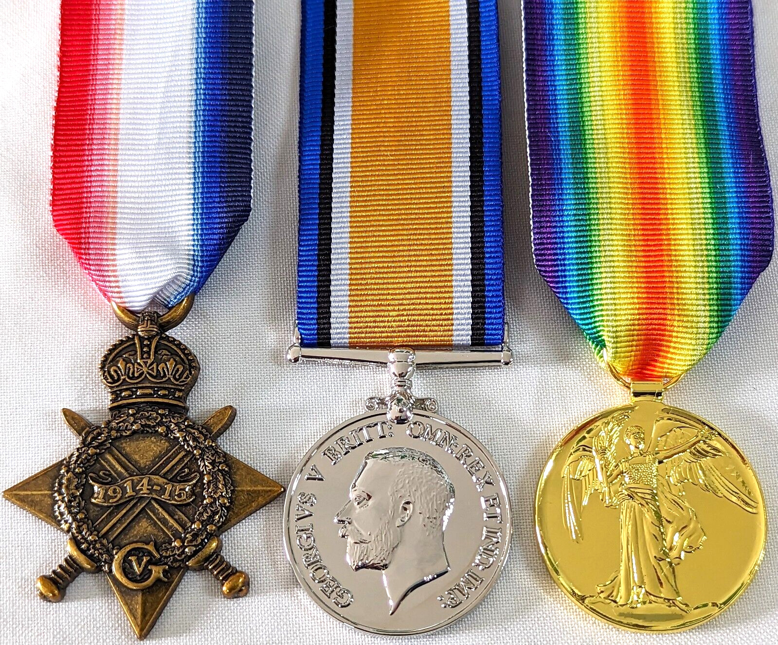 WW1 Australia British Canada New Zealand India medals replica army navy rfc