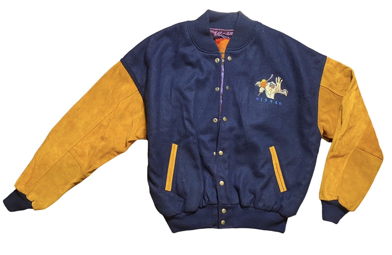 Disney’s The Lion King Vintage 90s Super Rare Collectors Wool Jacket Size Large