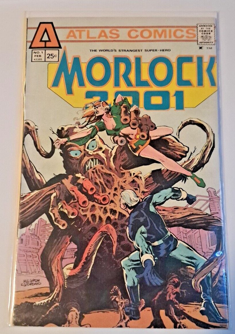 Atlas Morlock 2001 #1 comic book 1975 Seaboard NM