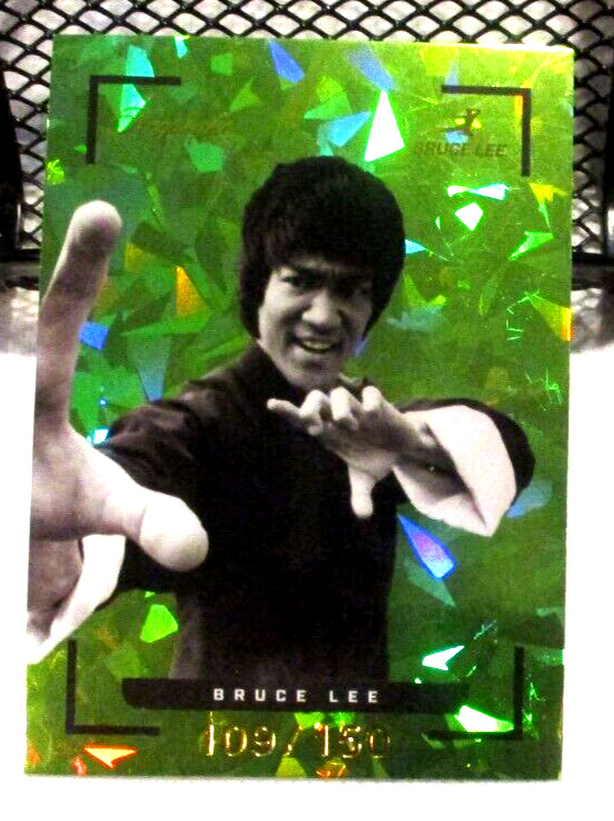 2024 Keepsake Bruce Lee 50th Anniver. Edition Green parallel Card #26- #109/150