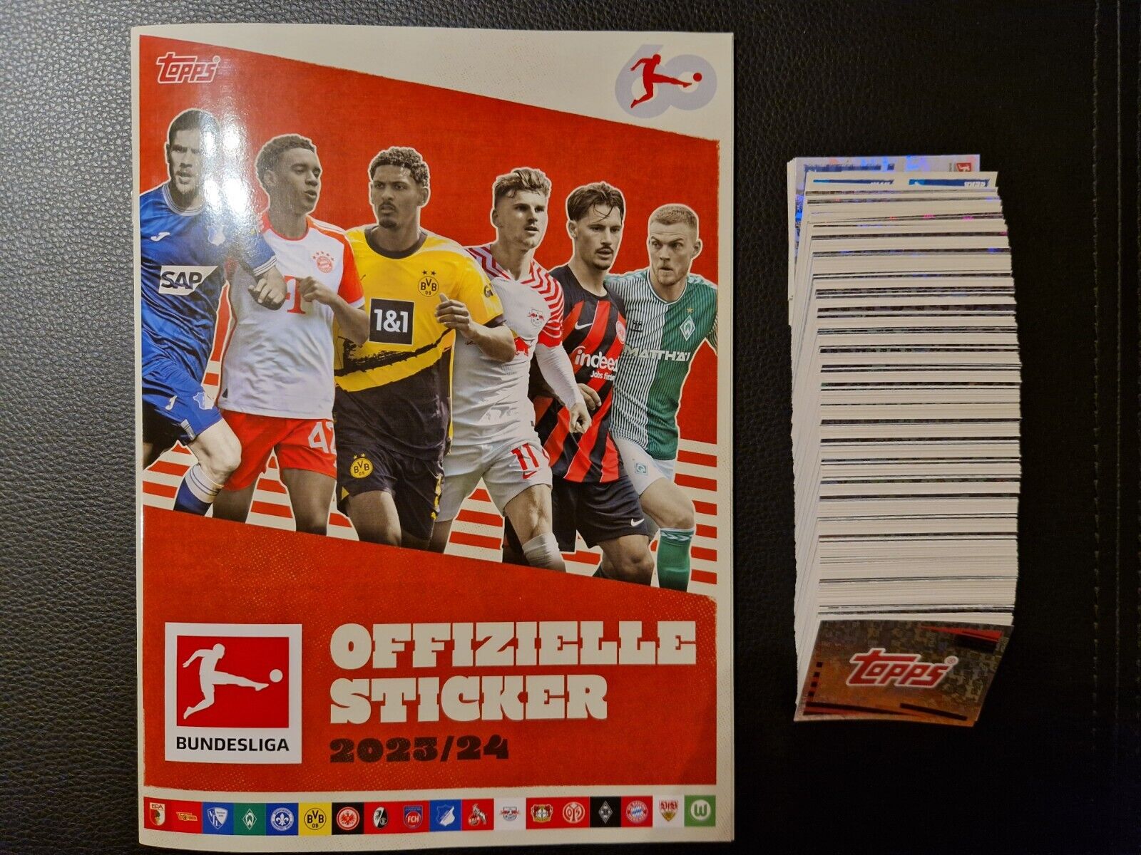 Topps Bundesliga 2023/24 Sticker Collection to Choose From 262-483