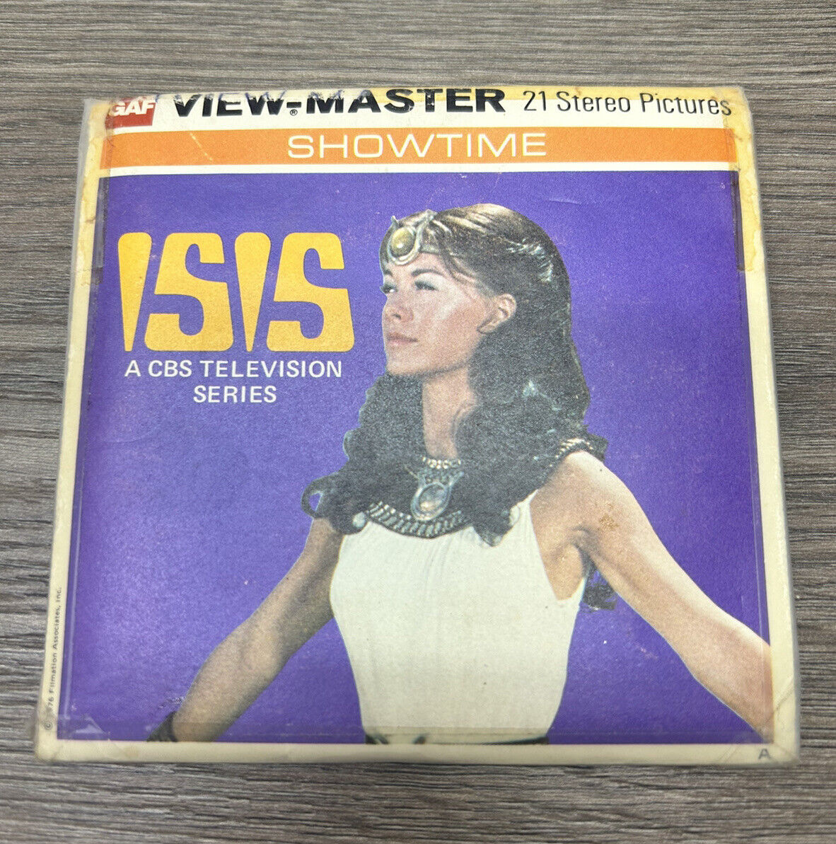 ISIS Isis TV Show Joanna Cameron View-Master Reels Packet Set Full Color T100