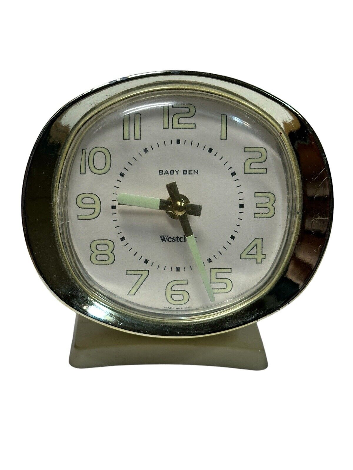 Vintage Westclox Alarm Clock, Big Ben. Wind-up model. Clean, Works. Made In USA