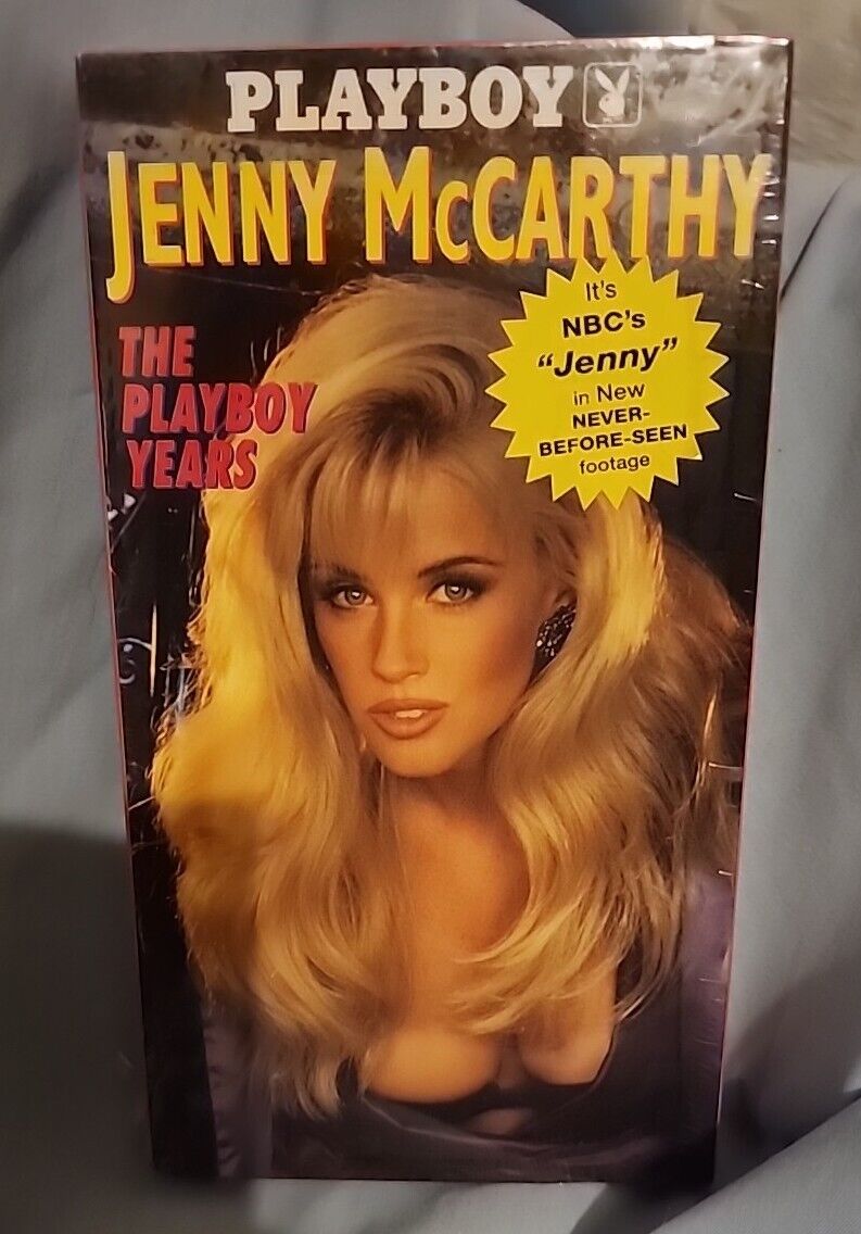 Vtg Playboy Playmate Jenny McCarthy The Playboy Years 1997 VHS Tape New/Sealed 