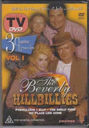 BEVERLY HILLBILLIES VOL. 1- 3 CLASSIC EPISODES DVD Comedy Aus Stock