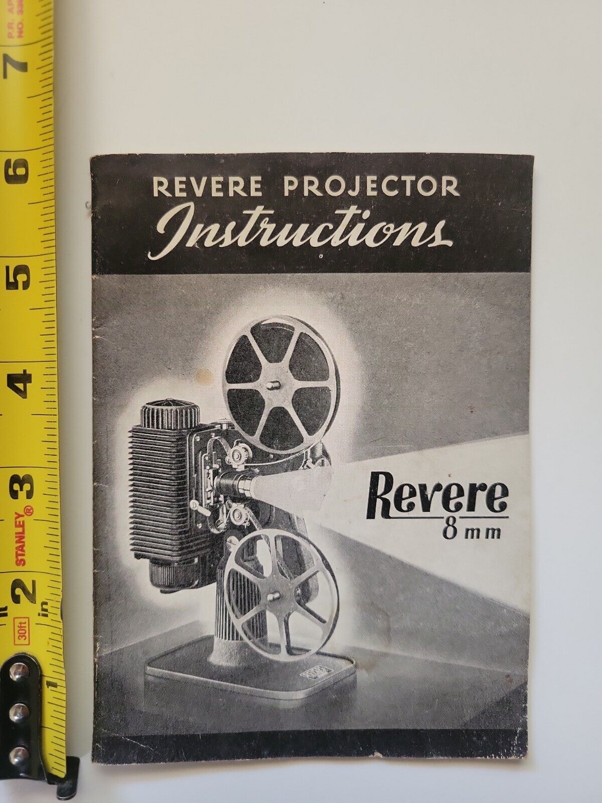 VINTAGE REVERE MODEL 85 8mm Film Projector Manual 