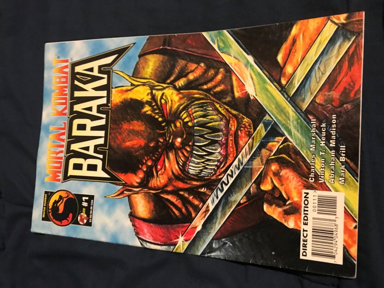Mortal Kombat Baraka Comic Book