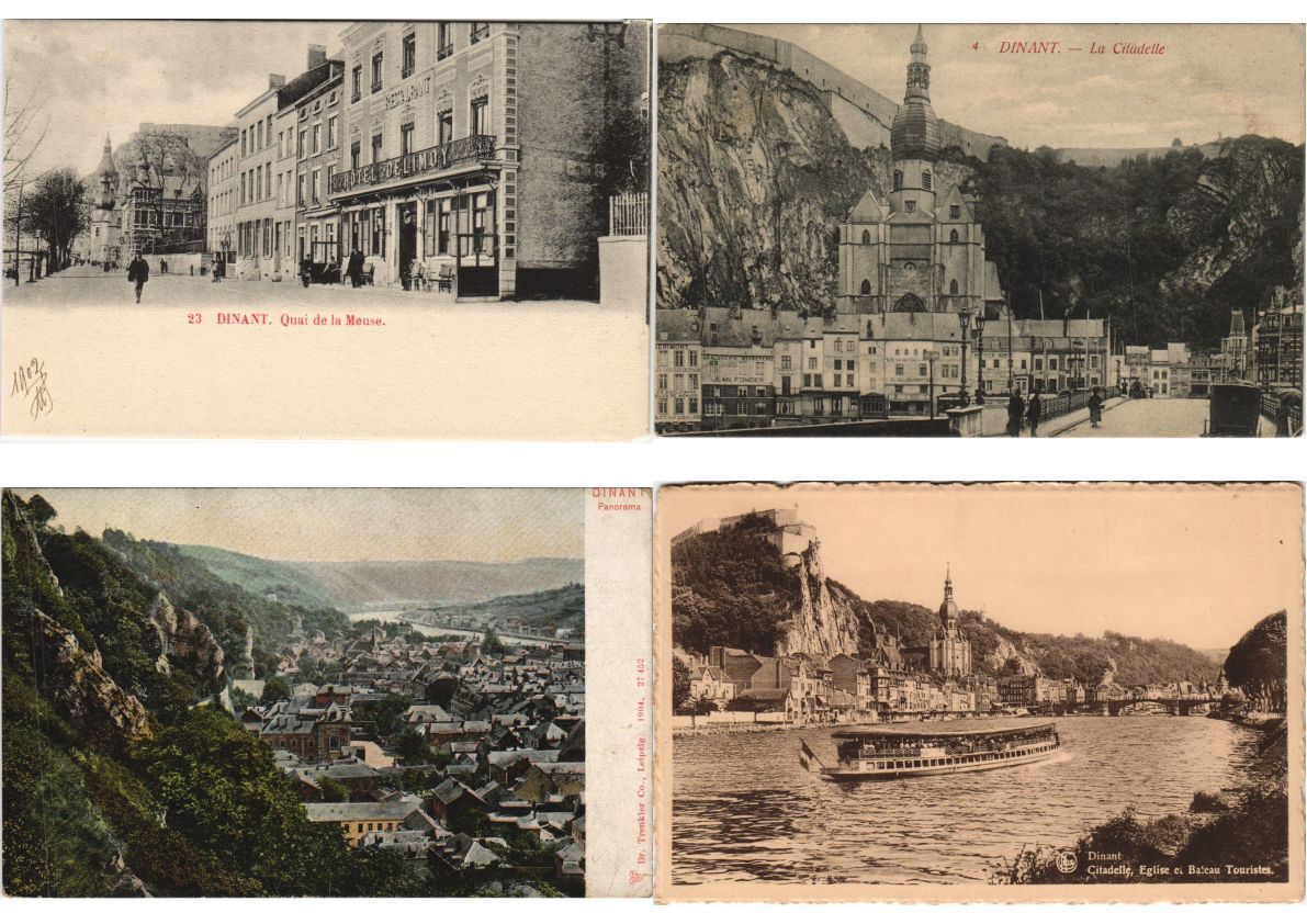 DNINANT BELGIUM 250 Vintage Postcards Pre-1940 (L5242)