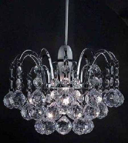 Chandelier Style Ceiling Pendant Light Shade Acrylic Crystal Ball Droplet Beads