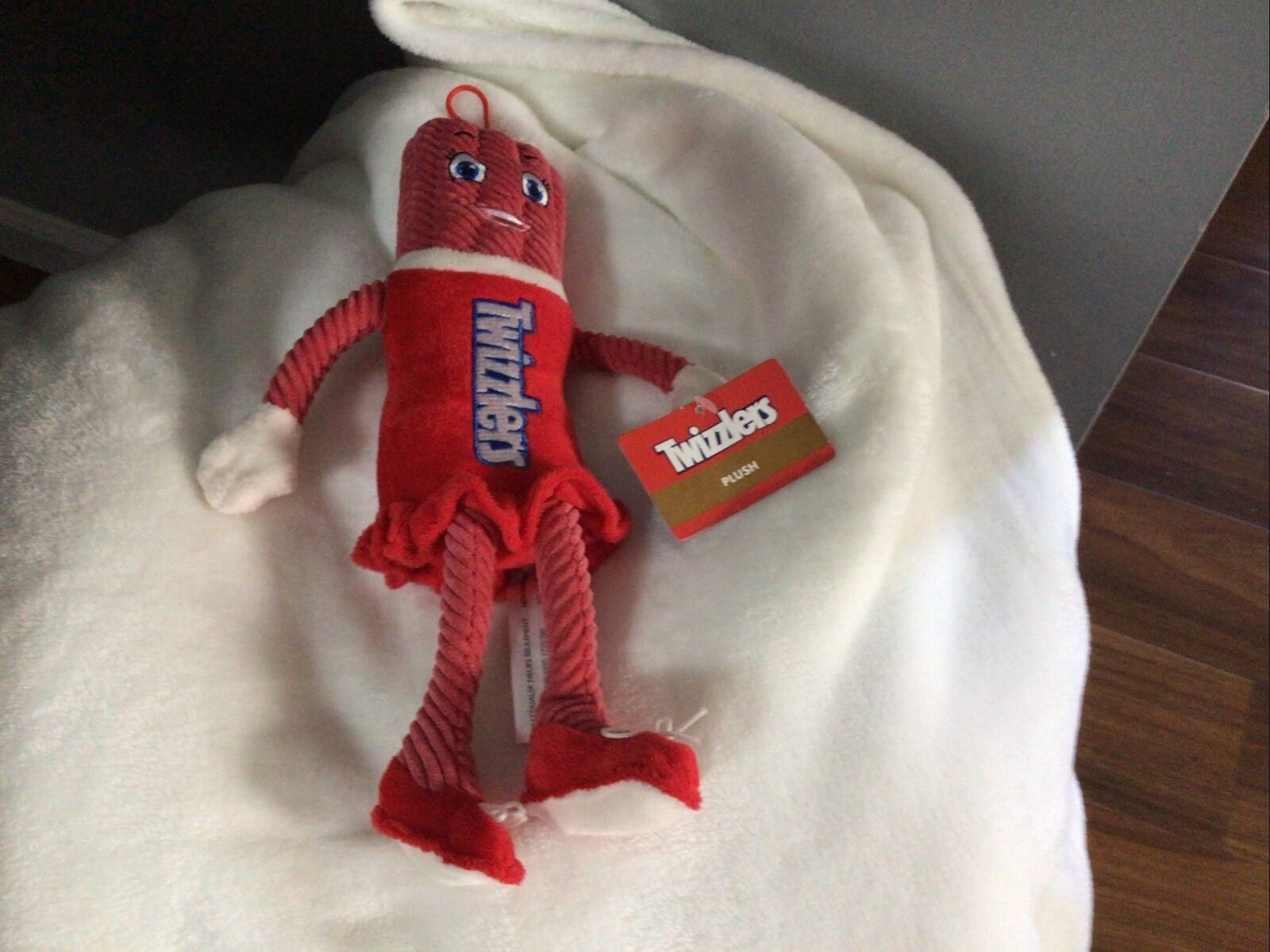 Twizzlers Plush Licorice Candy Hersheys Park Prize Red Stuffed Doll 12”