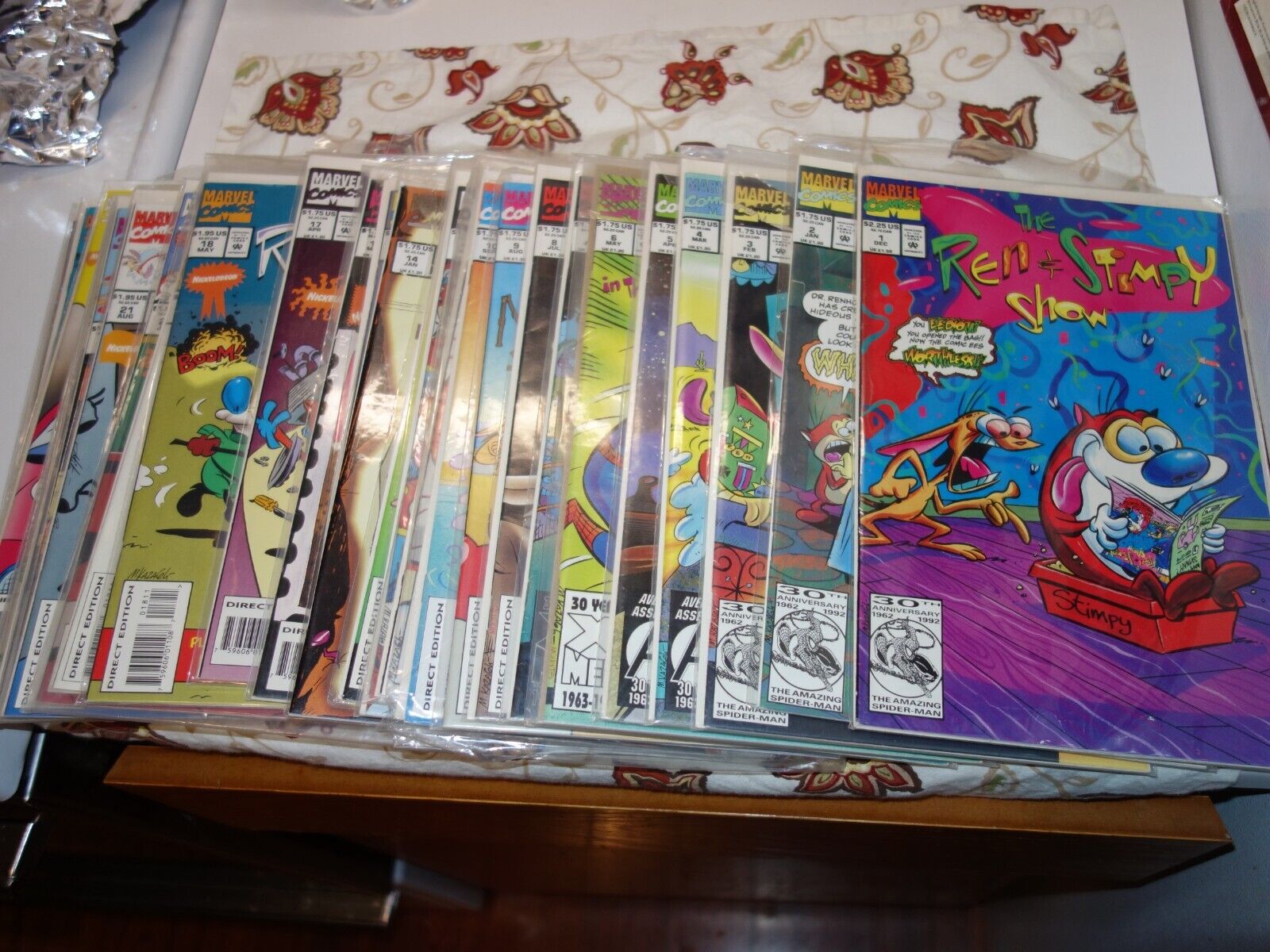 NICE Big Lot of Ren And Stimpy Show Comics - #1 - 32 Bagged & Boarded 