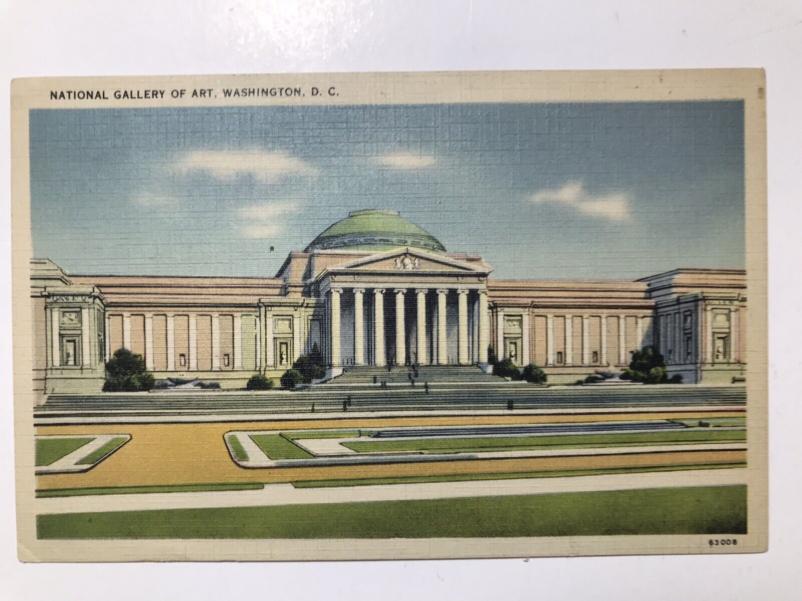 Vintage 1958 National Gallery Of Art Washington D C Postcard