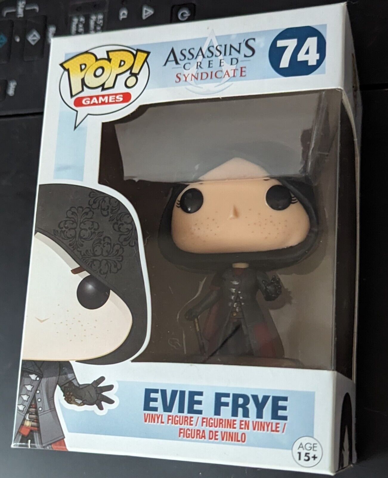 FUNKO POP ASSASSINS CREED SYNDICATE EVIE FRYE #74 UNOPENED BOX