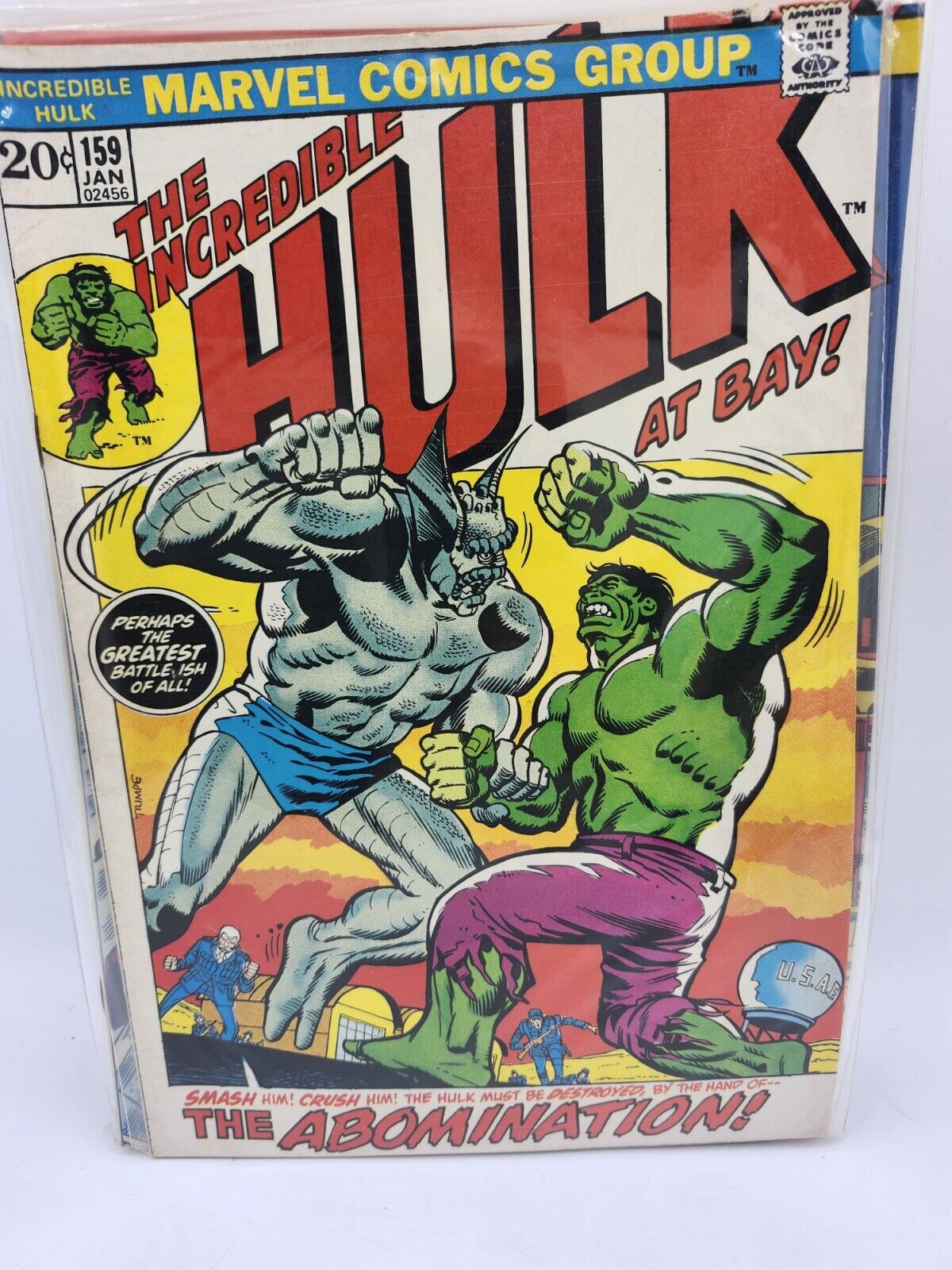 Incredible Hulk #159 - Abomination Appearance 