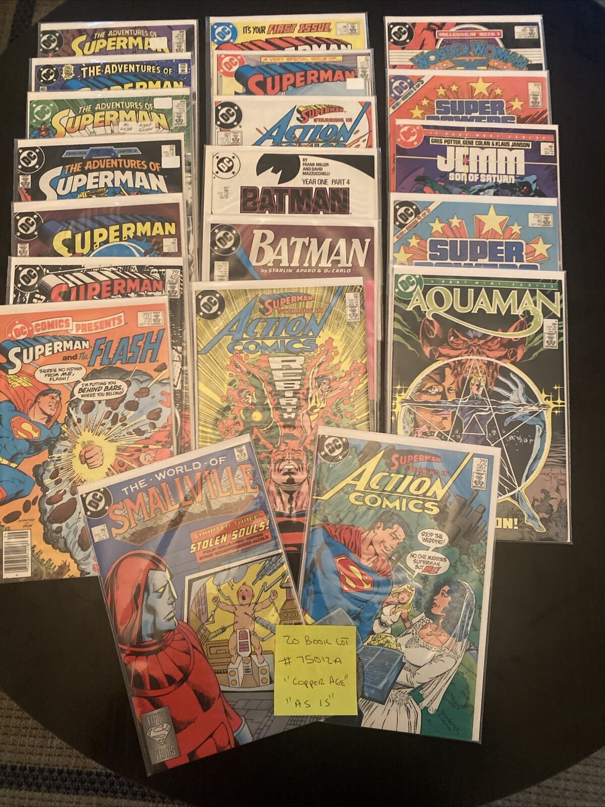 DC Comics Vintage 75c / 20 Book Lot. Various Titles. **Copper Age** Lot# 75012A