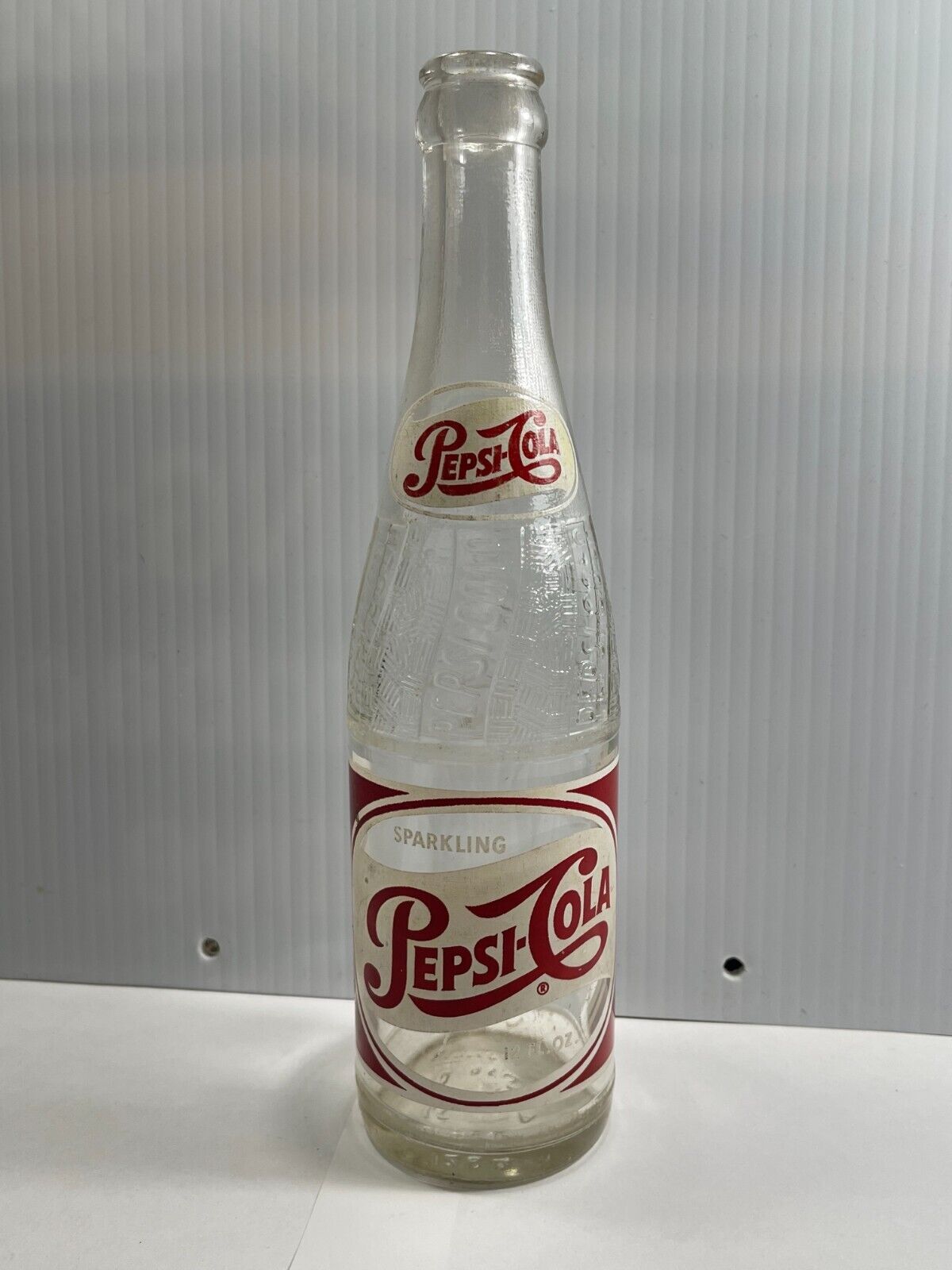 Antique - 1957 PEPSI COLA Soda Bottle - (12 FL.OZ.) - *New York City, NY*