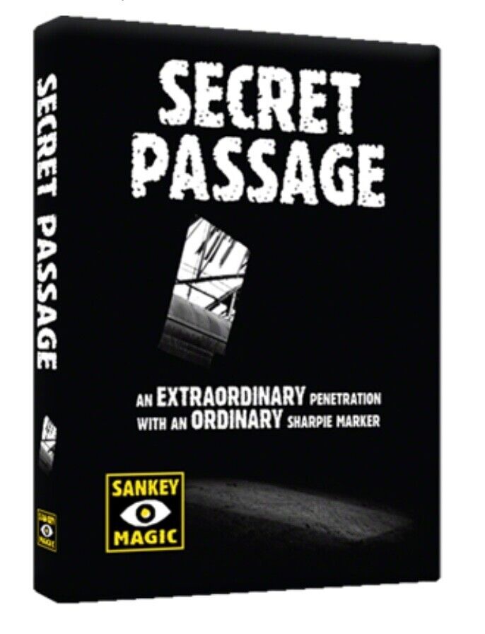 Secret Passage (DVD & Gimmicks) by Jay Sankey Magic with a ordinary 100% Sharpie