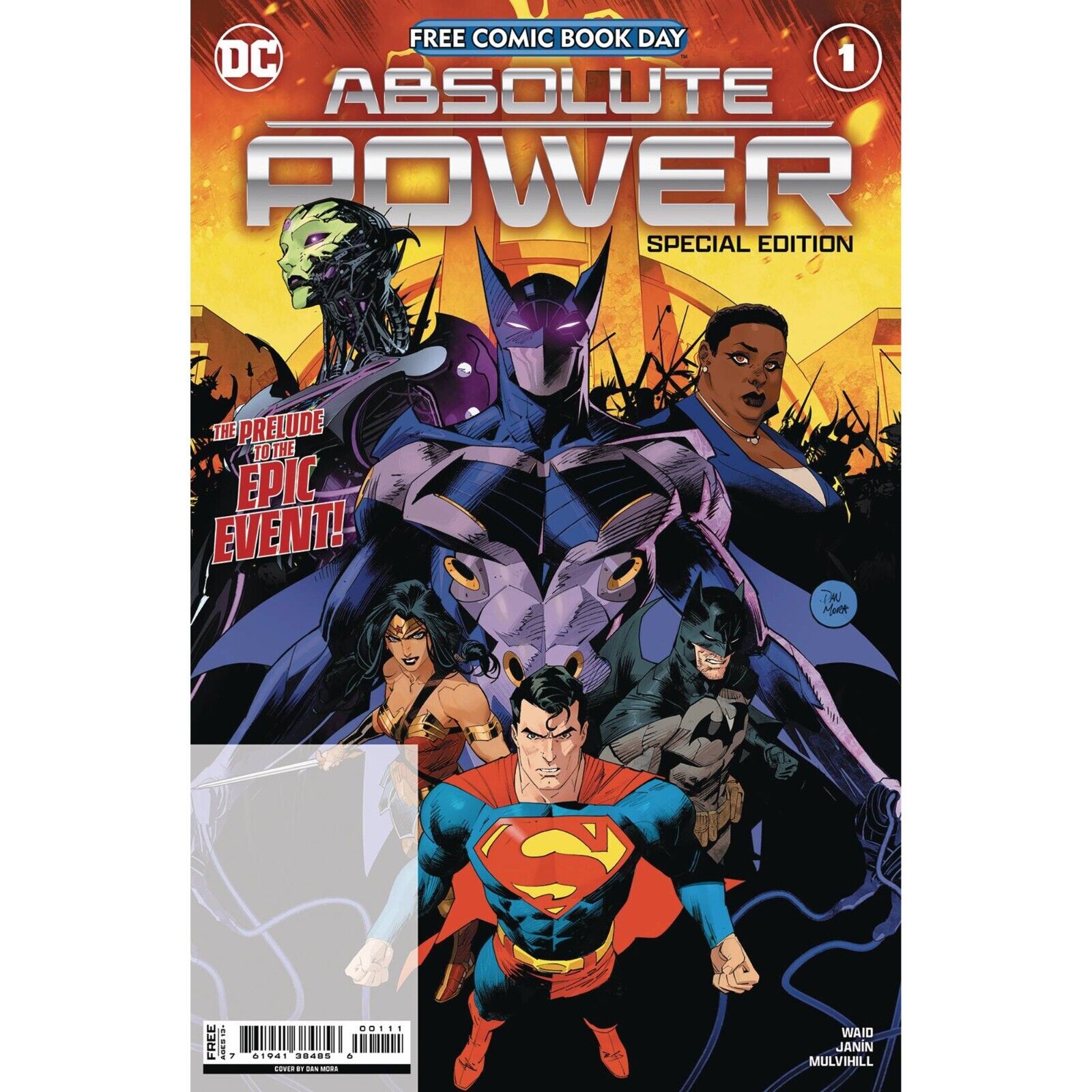 FCBD 2024 Absolute Power (2024) Regular & Foil | DC Comics | COVER SELECT