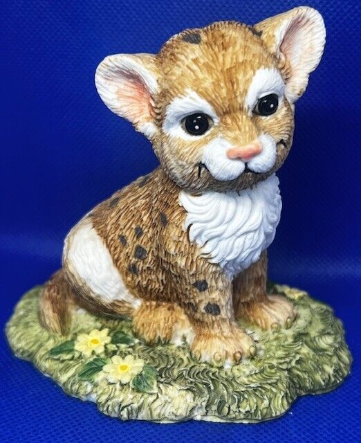 Vintage Nature's Friends Summit Collection Lion Cat Cub Figurine