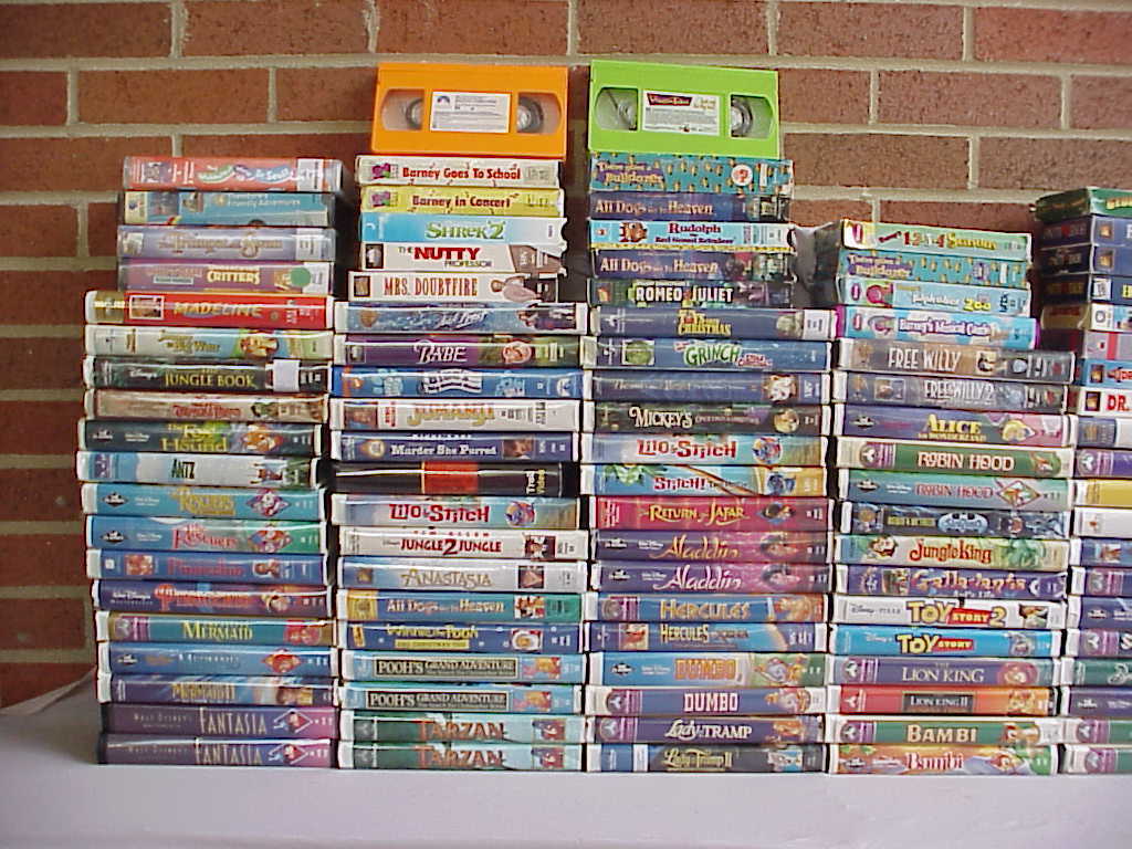 Choose or pick your own Lot of 5 Disney VHS Movies VIDEOS masterpiece or classic