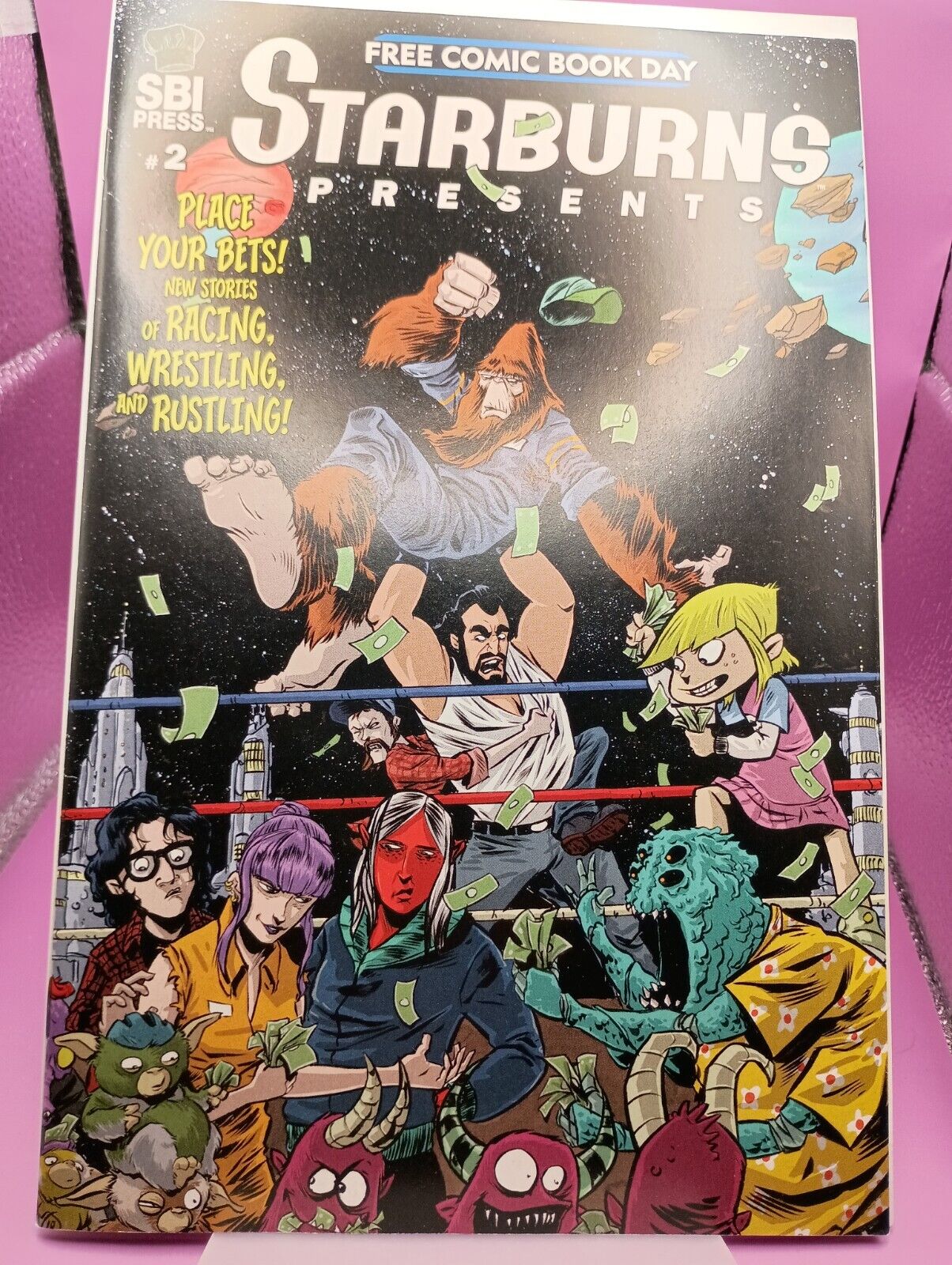 STAMPED 2019 FCBD Starburns 2 Promotional Giveaway Comic Book 