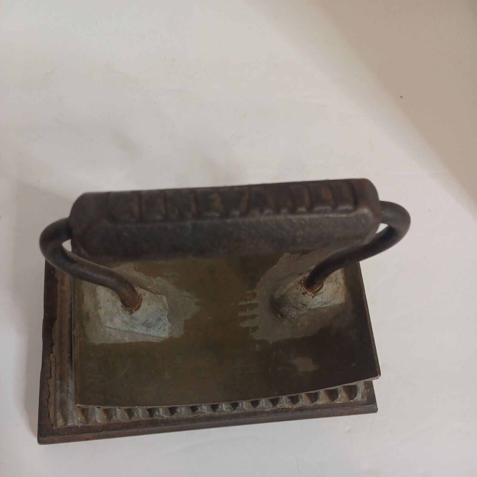 Cast Iron Fluting Ruffle Iron/Pleater Dated 1866 Great condition HEAVY Geneva,IL