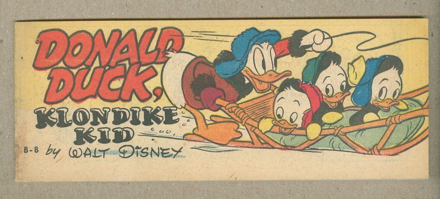 Donald Duck Klondike Kid Mini Comic #8 NM- 9.2 1950