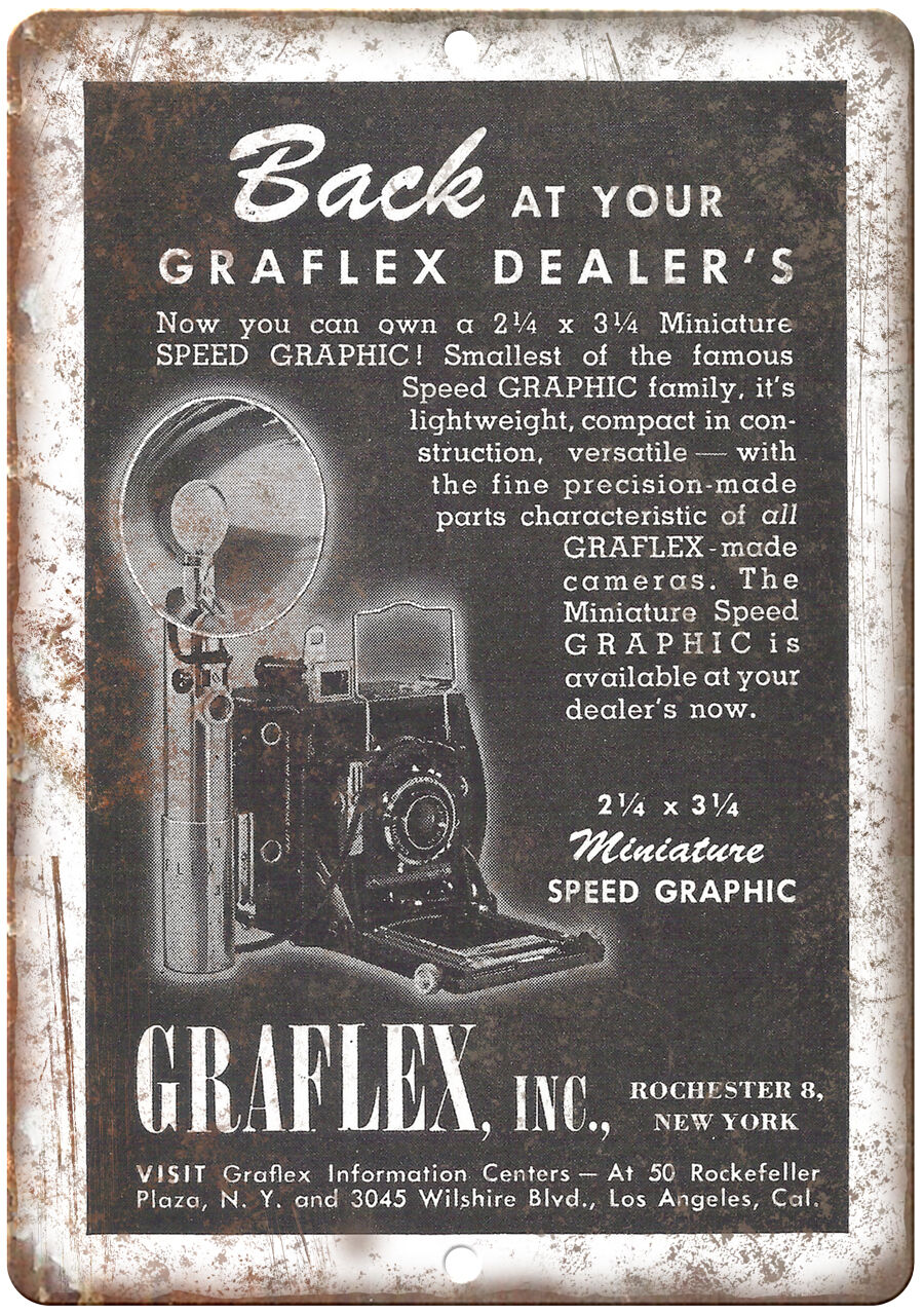 1946 - Kodak Graflex Speed Graphic Camera - 12