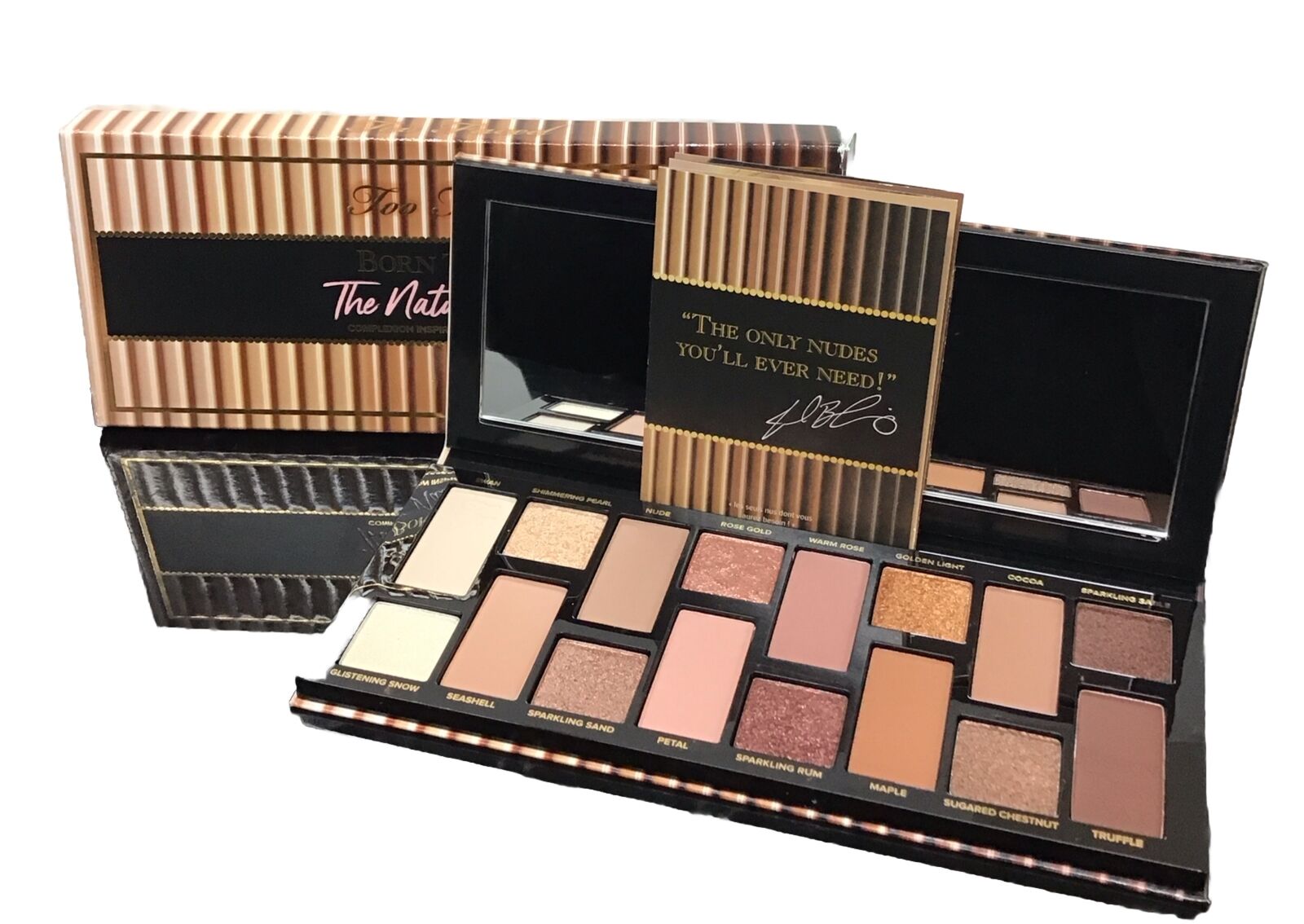 Too Faced Born This Way - The Natural Nudes Eyeshadow Palette, As Pictured.