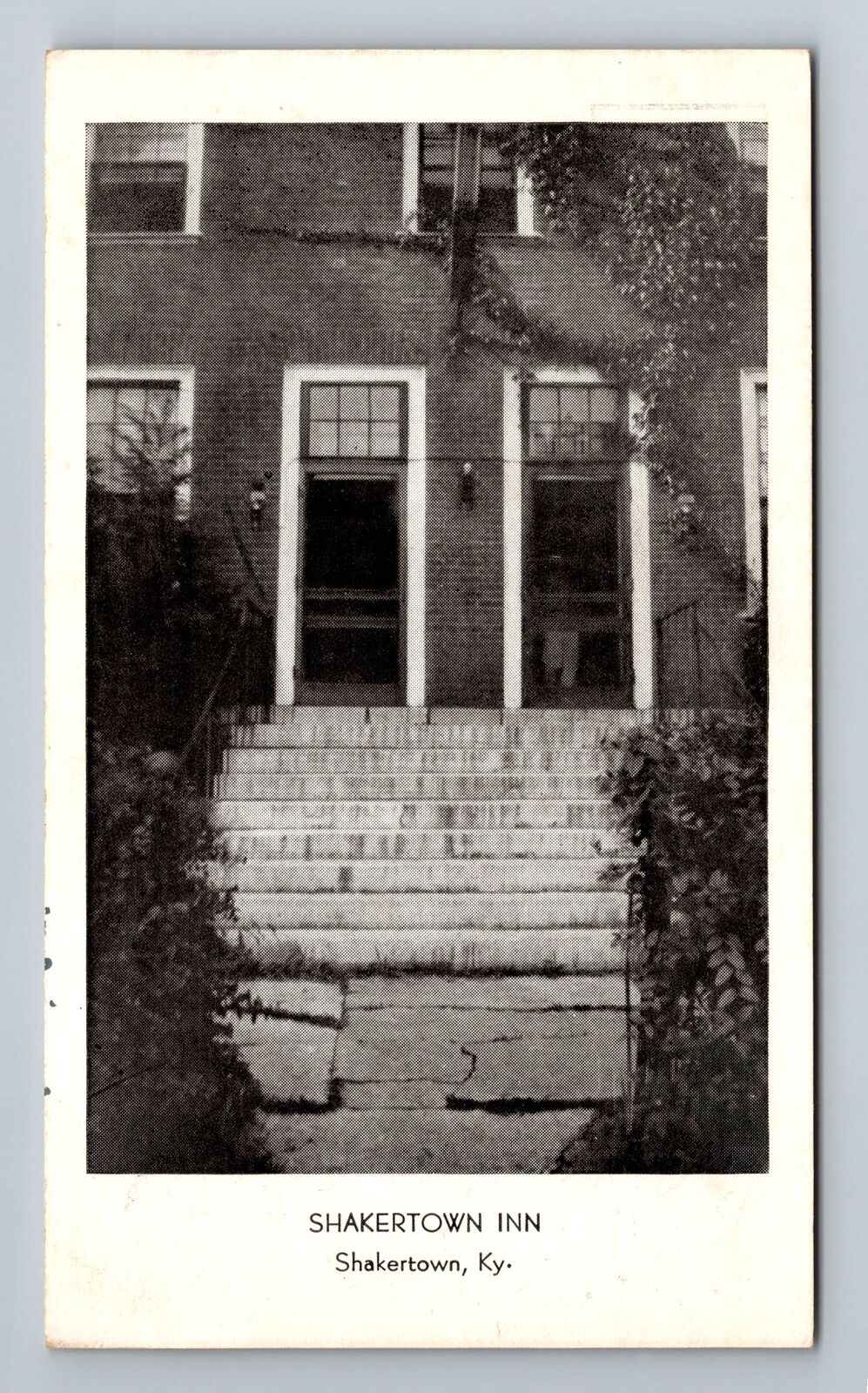 Shakertown KY-Kentucky, Shakertown Inn, Advertisment, Vintage Postcard