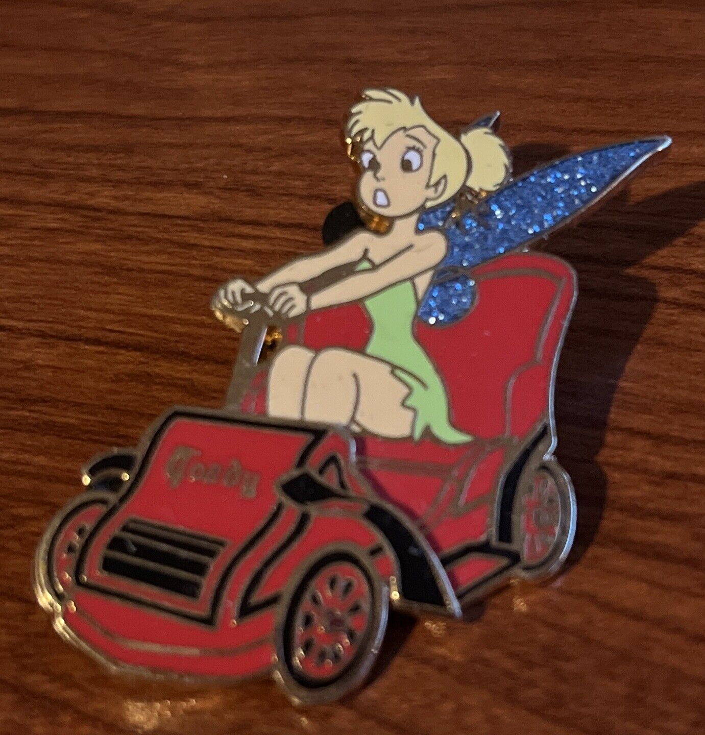 Disney Pin Tinker Bell on Mr. Toad\'s Wild Ride Peter Pan  Imagineering LE 300
