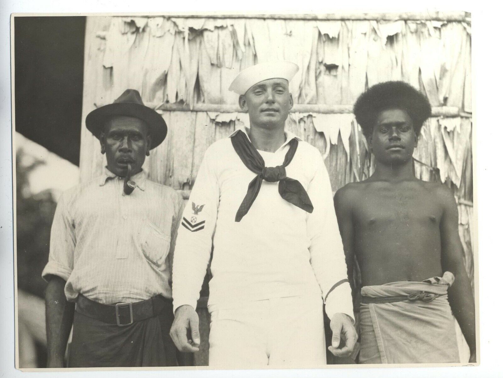 1924 ORIGINAL SOLOMON ISLANDS PHOTO SHORTLAND HARBOR VINTAGE ISLANDS