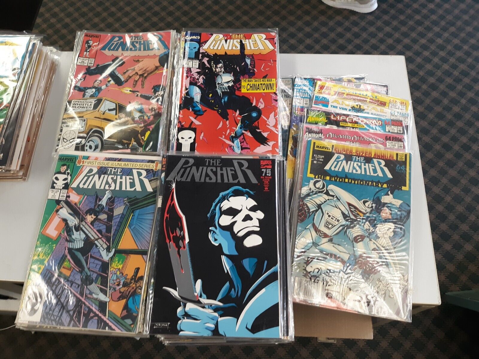 The Punisher 1-104 Complete Set Annuals 1-7 Marvel Comics 1987 HIGH GRADE LOT 