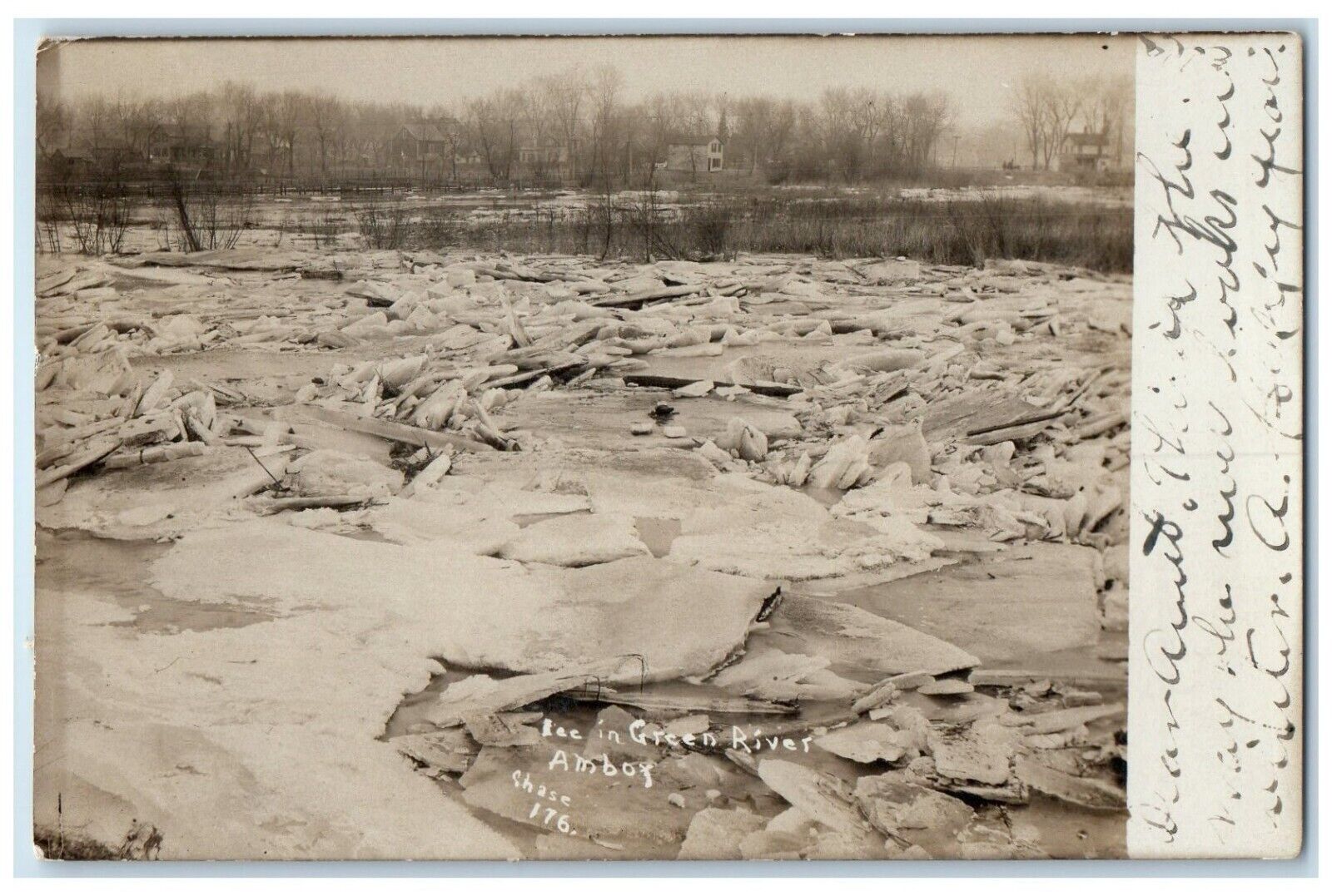 c1910\'s Lee In Green River Amboy Illinois IL Chase RPPC Photo Antique Postcard
