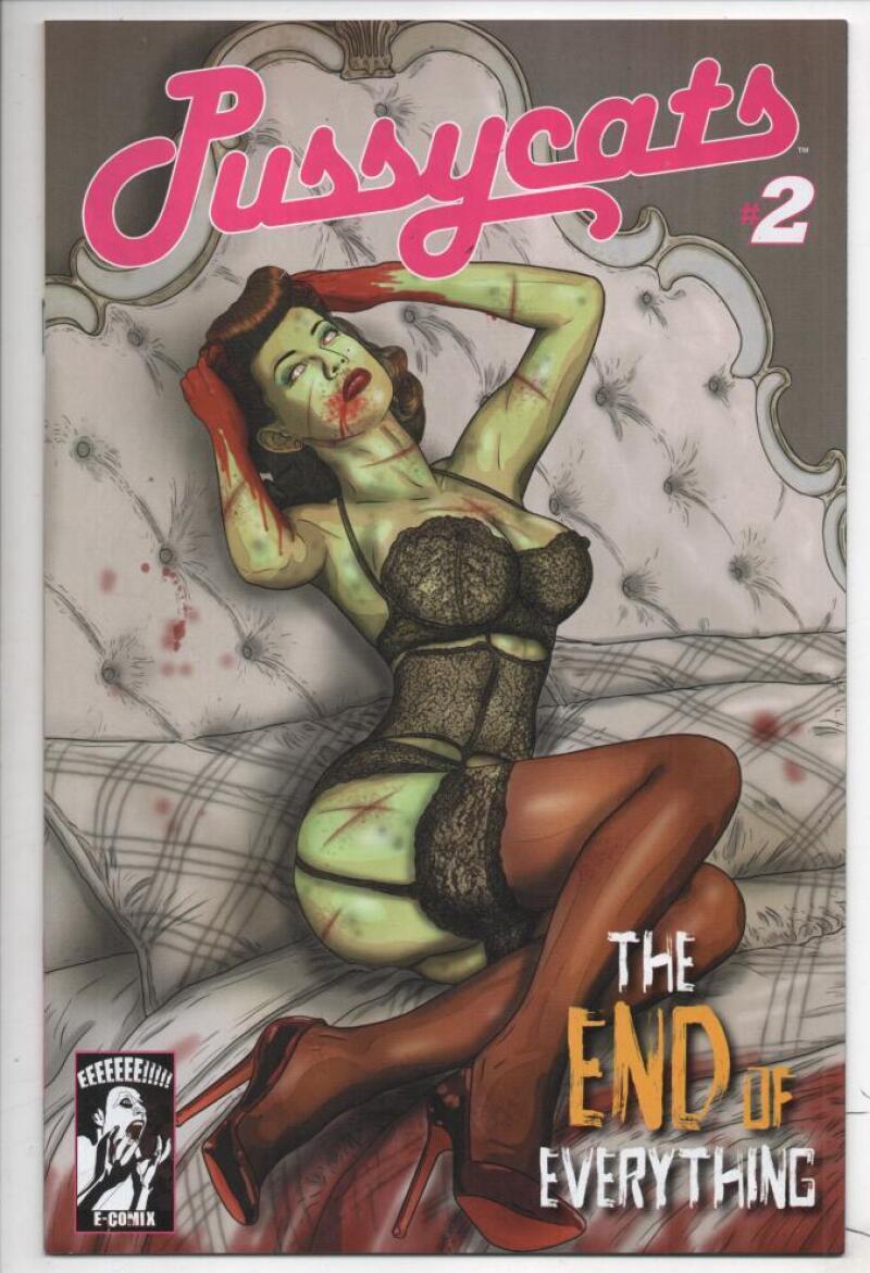 PUSSYCATS #2, End of Everything, NM, Good Girl, Femme Fatales, 2018, Zombie cvr