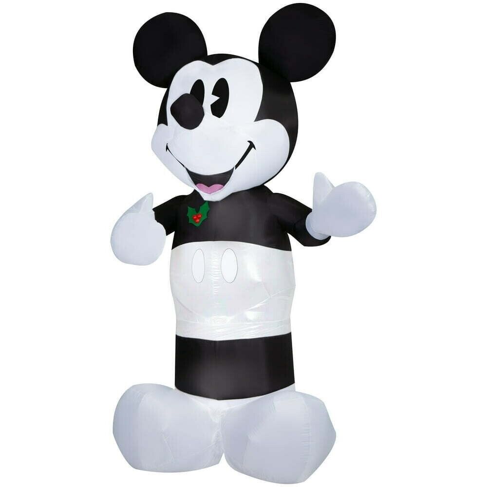 10\' Giant Gemmy Mickey Mouse Airblown Lighted Yard Inflatable 100th Anniversary