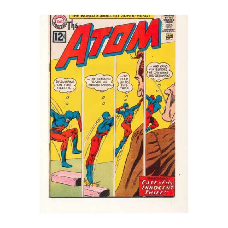Atom #4 in Very Fine + condition. DC comics [s 