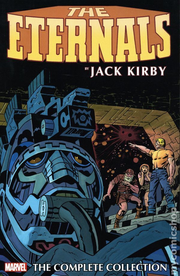 Eternals TPB By Jack Kirby The Complete Collection 1A-1ST VF 2020 Stock Image