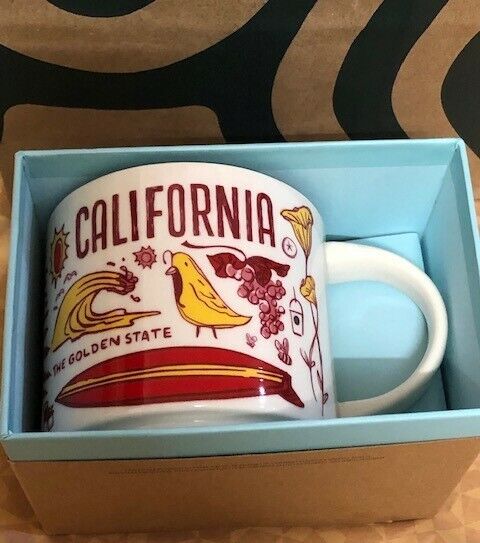 New 2022 Starbucks Coffee Mug Been There Series California Cup 14 Oz NWT