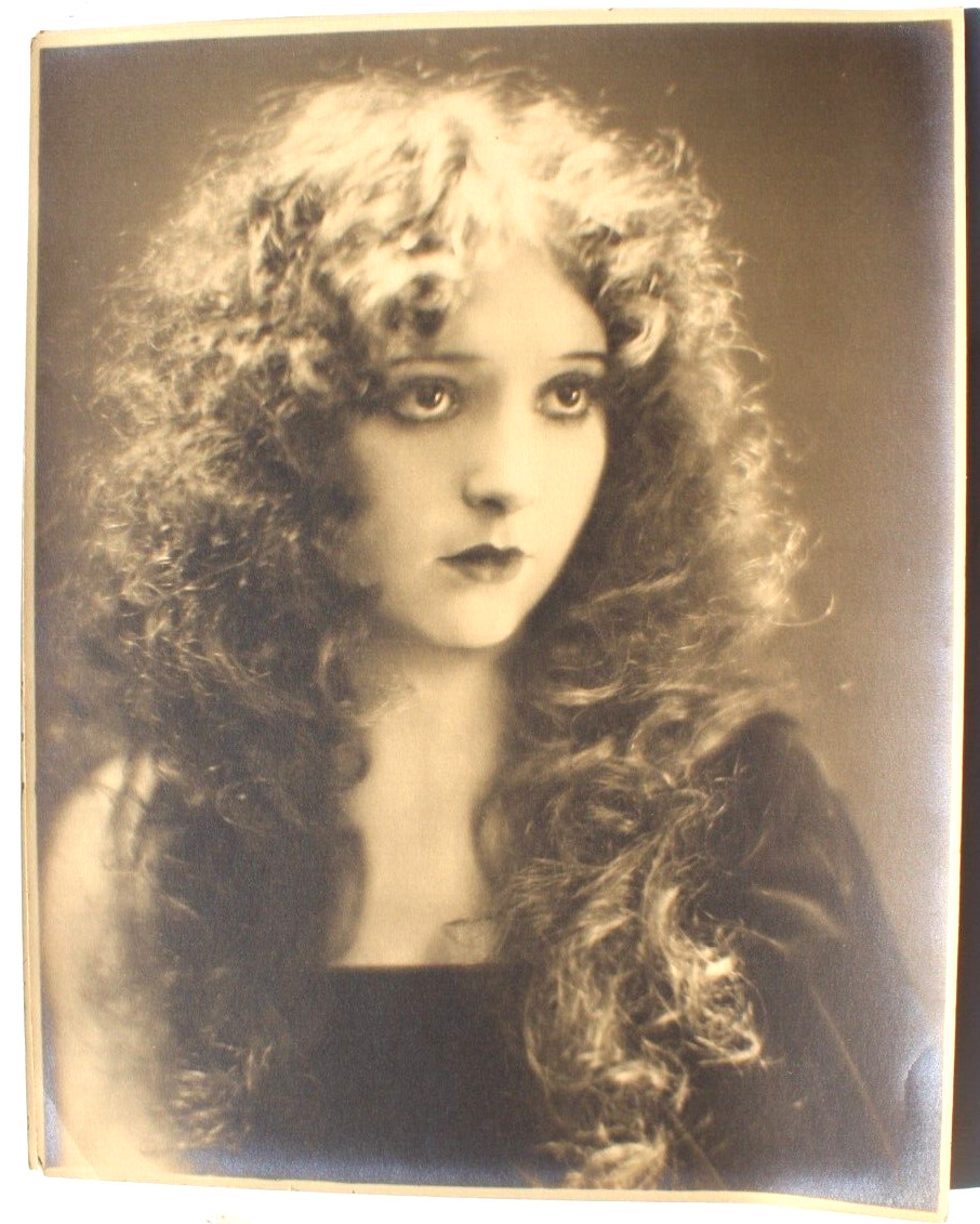Vintage Antique Large 1920s Madge Bellamy Gelatin Silver Portrait Photo 11\