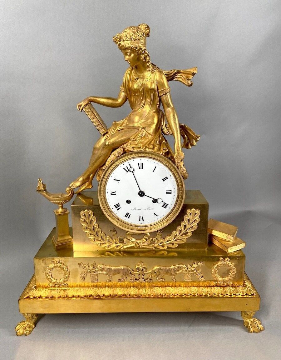 Timeless Elegance: Recreating an 1810s Empire Table/Mantle Clock in Bronze