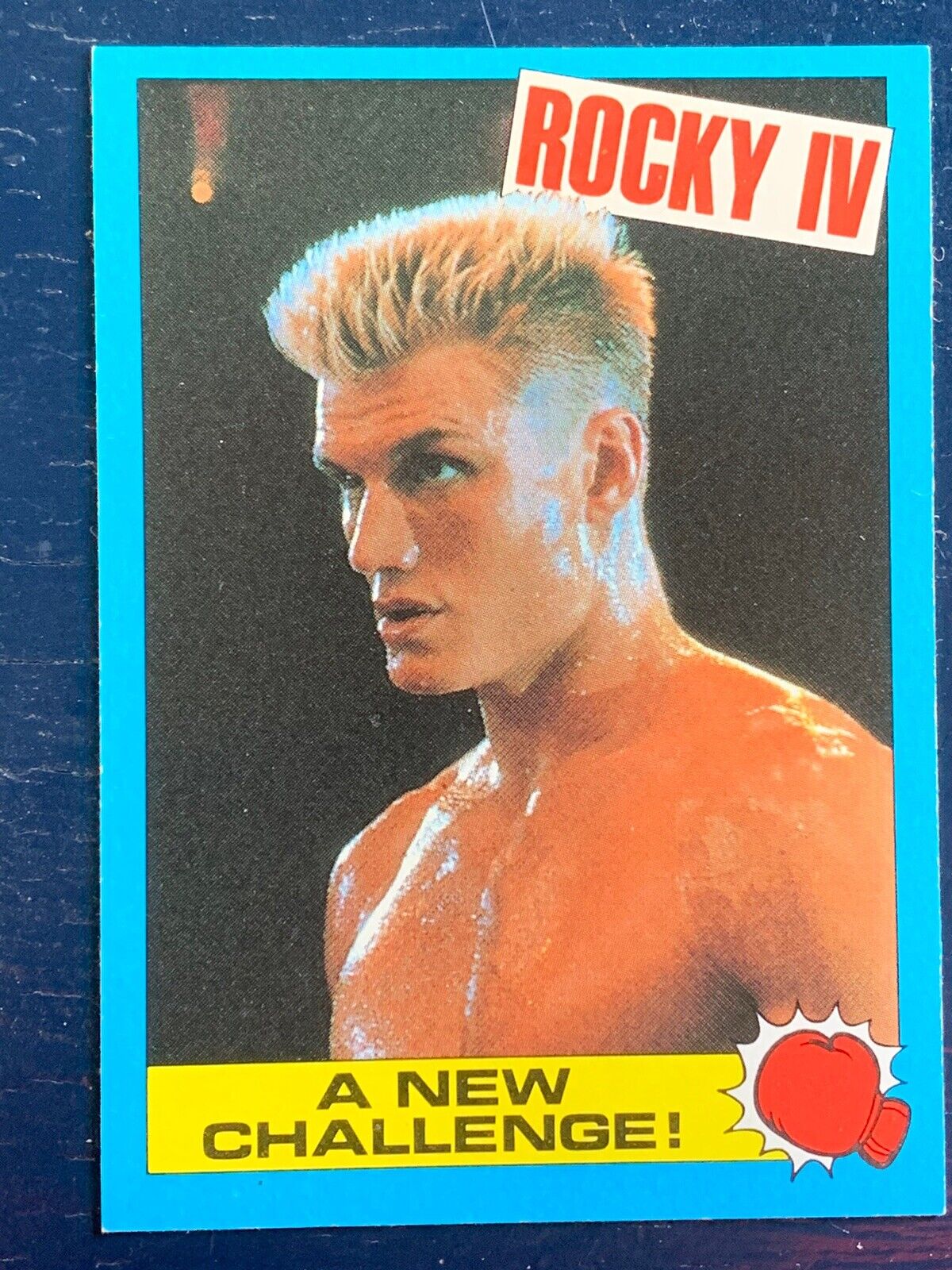 1985 Topps Rocky IV Ivan Drago #9 NrMt Mint Movie Dolph Lungren High Quality