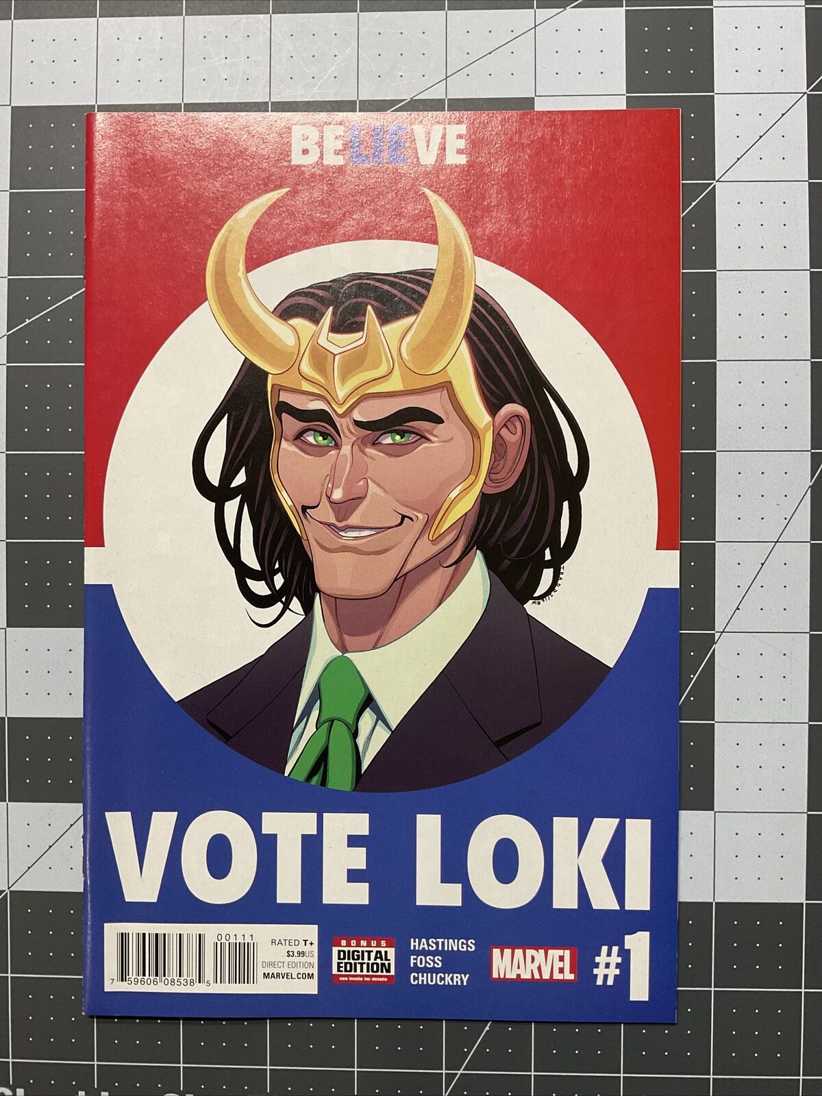 Vote Loki #1 - 2016 - Marvel - President Loki - VF/NM