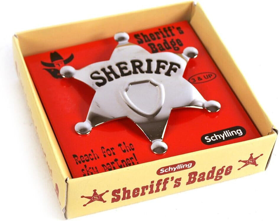 Sheriff's Star Badge